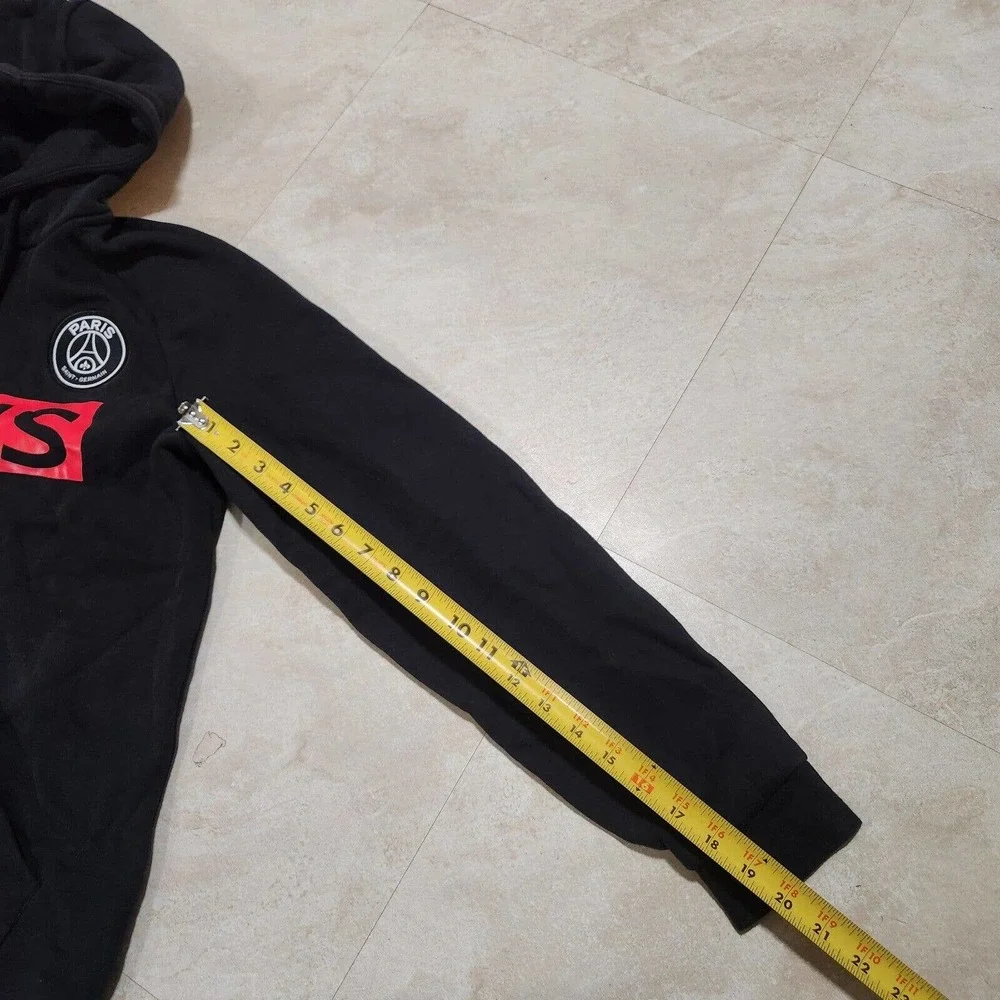 NIKE Air Jordan Paris Saint Germain Mens M Medium‎ STAINED Sweatshirt Hoodie